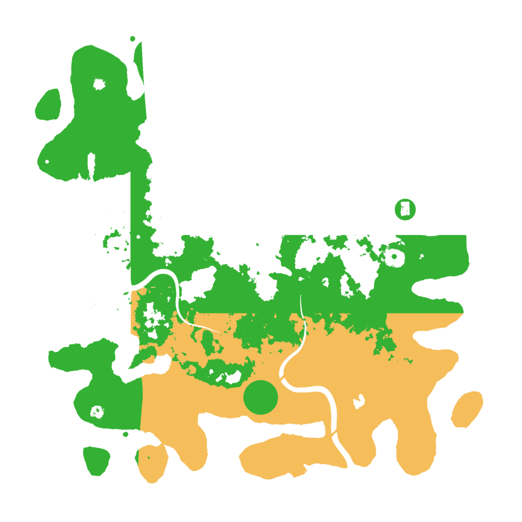 Biome Rust Map: Procedural Map, Size: 4000, Seed: 998751
