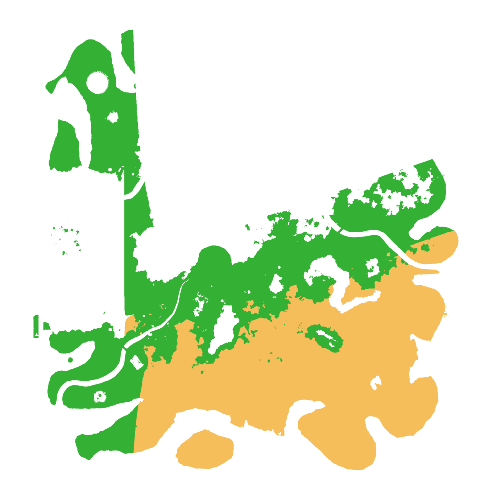 Biome Rust Map: Procedural Map, Size: 4000, Seed: 1000084080
