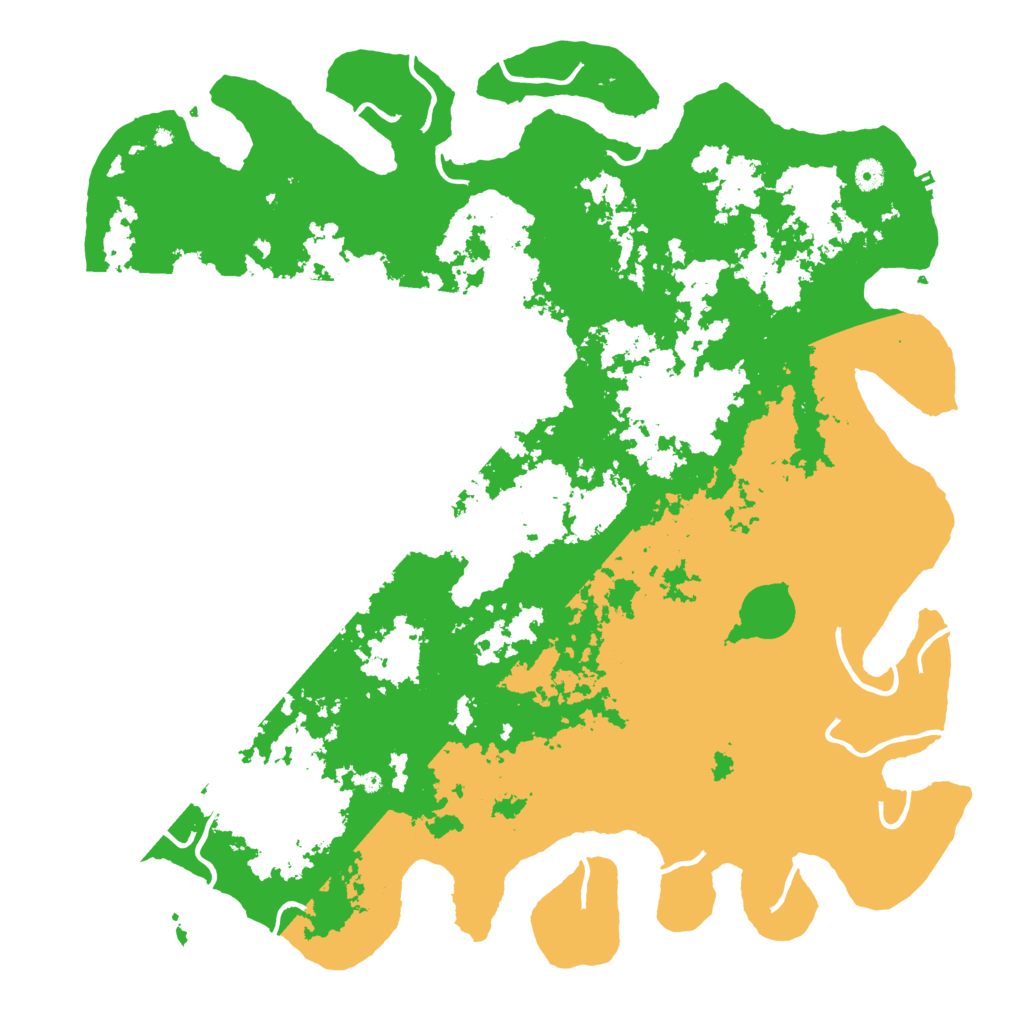 Biome Rust Map: Procedural Map, Size: 5000, Seed: 63822