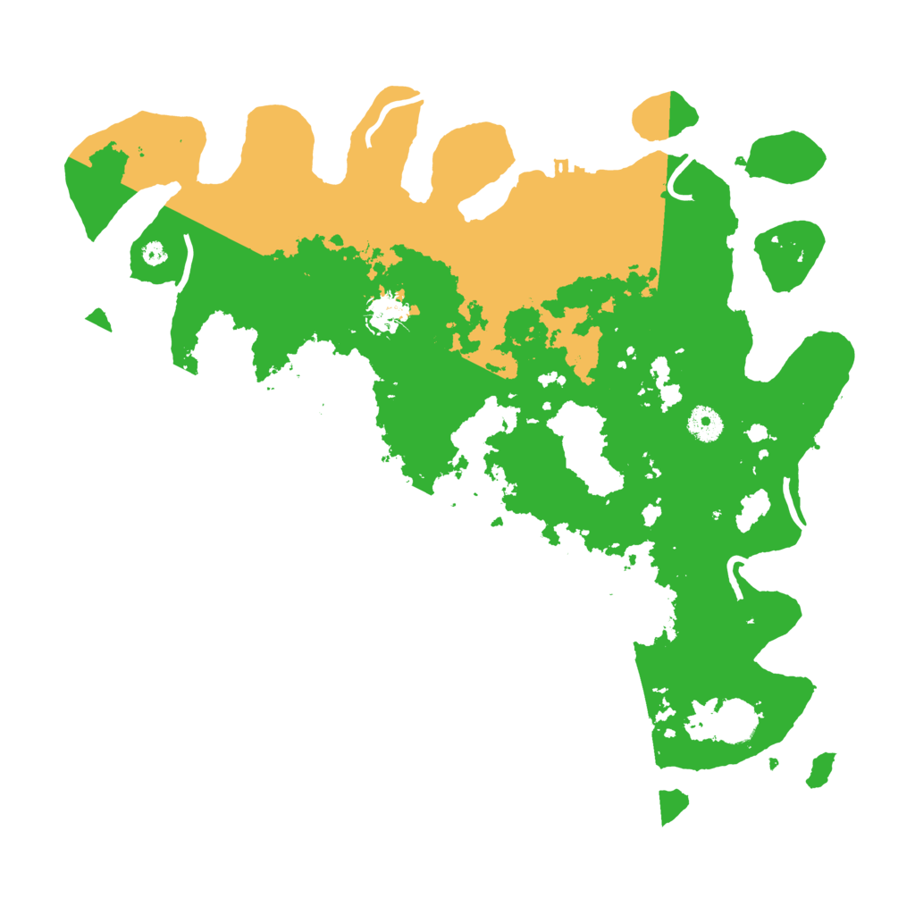 Biome Rust Map: Procedural Map, Size: 3950, Seed: 958756489