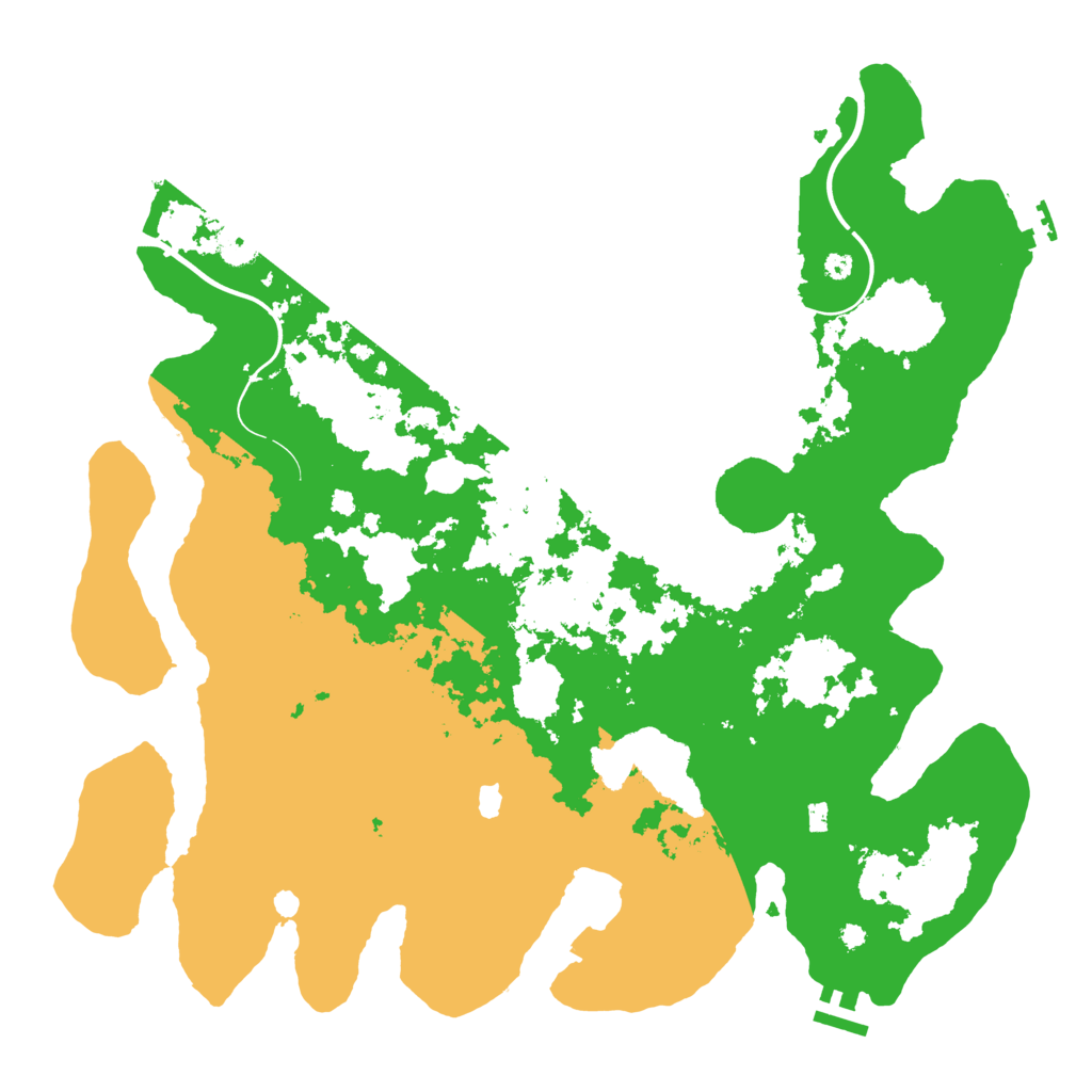 Biome Rust Map: Procedural Map, Size: 4000, Seed: 701674579