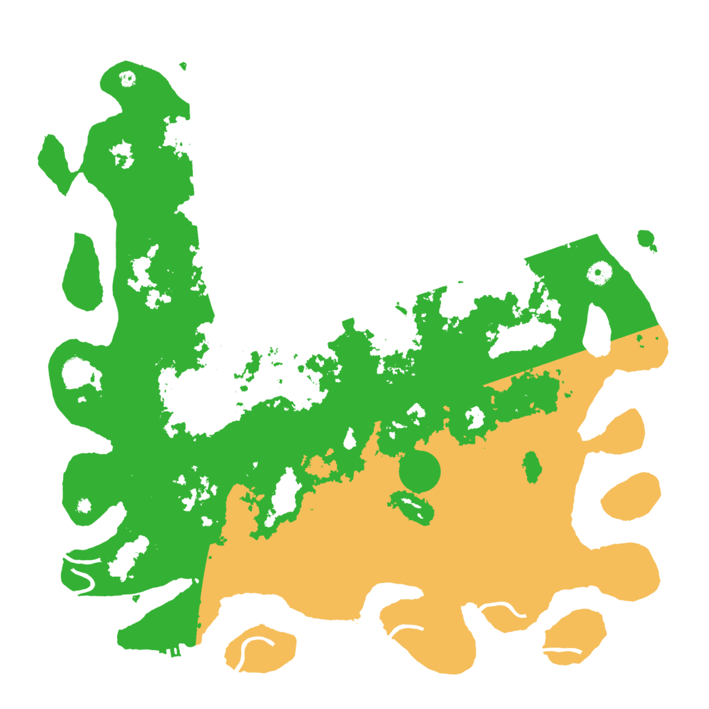 Biome Rust Map: Procedural Map, Size: 4500, Seed: 1000084080