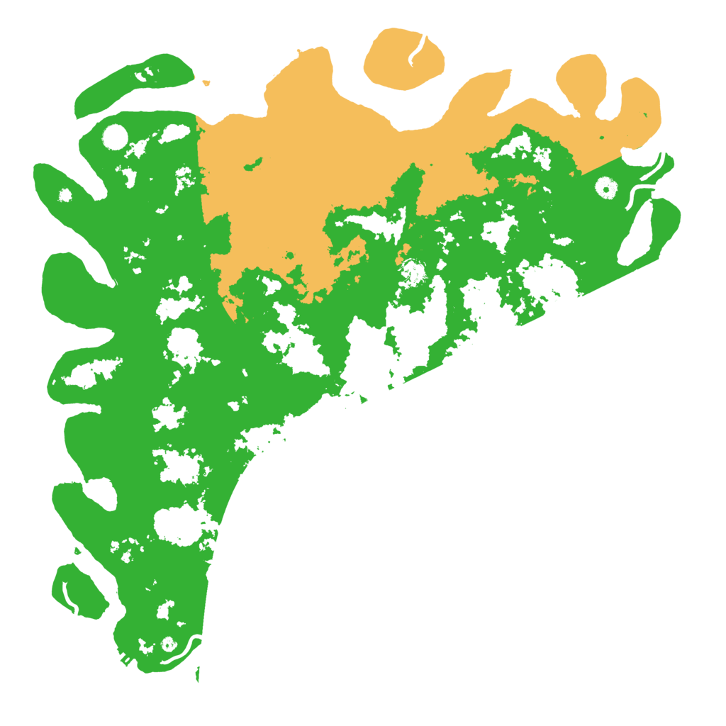 Biome Rust Map: Procedural Map, Size: 5000, Seed: 321654987