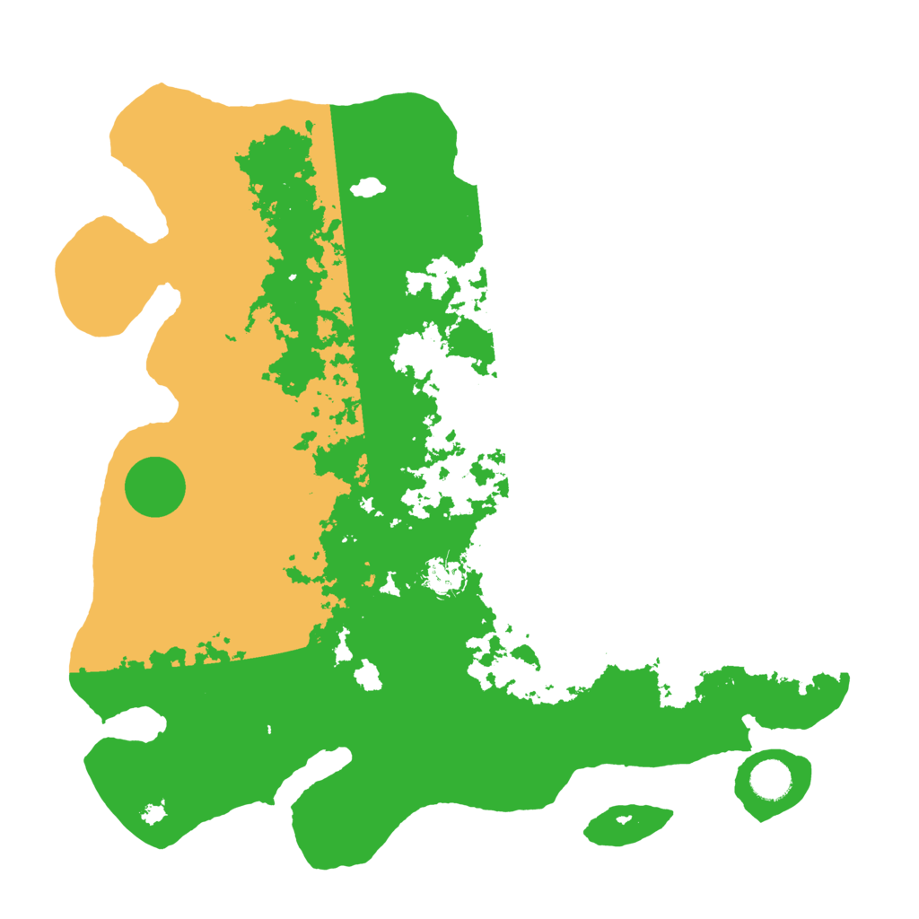 Biome Rust Map: Barren, Size: 4000, Seed: 374751