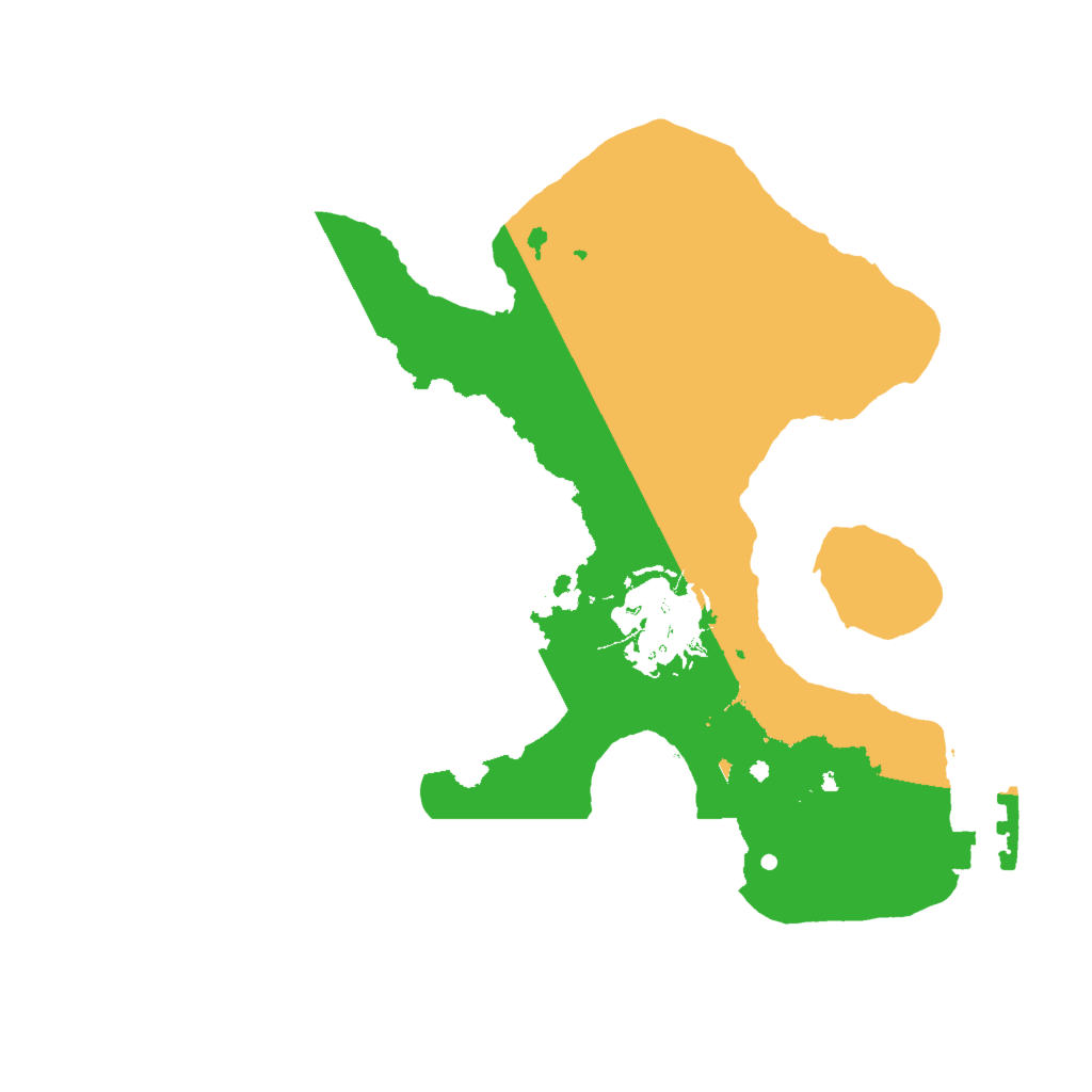 Biome Rust Map: Procedural Map, Size: 2000, Seed: 126242