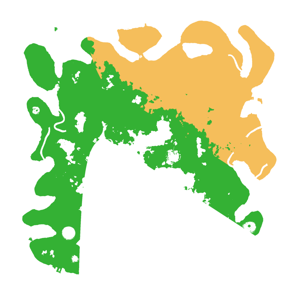 Biome Rust Map: Procedural Map, Size: 4000, Seed: 4782398