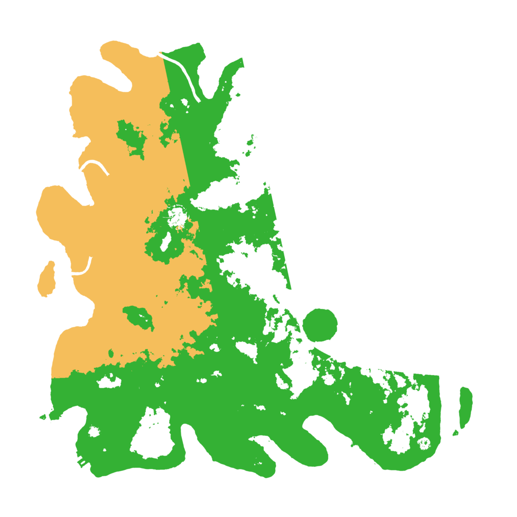 Biome Rust Map: Procedural Map, Size: 4250, Seed: 809511513