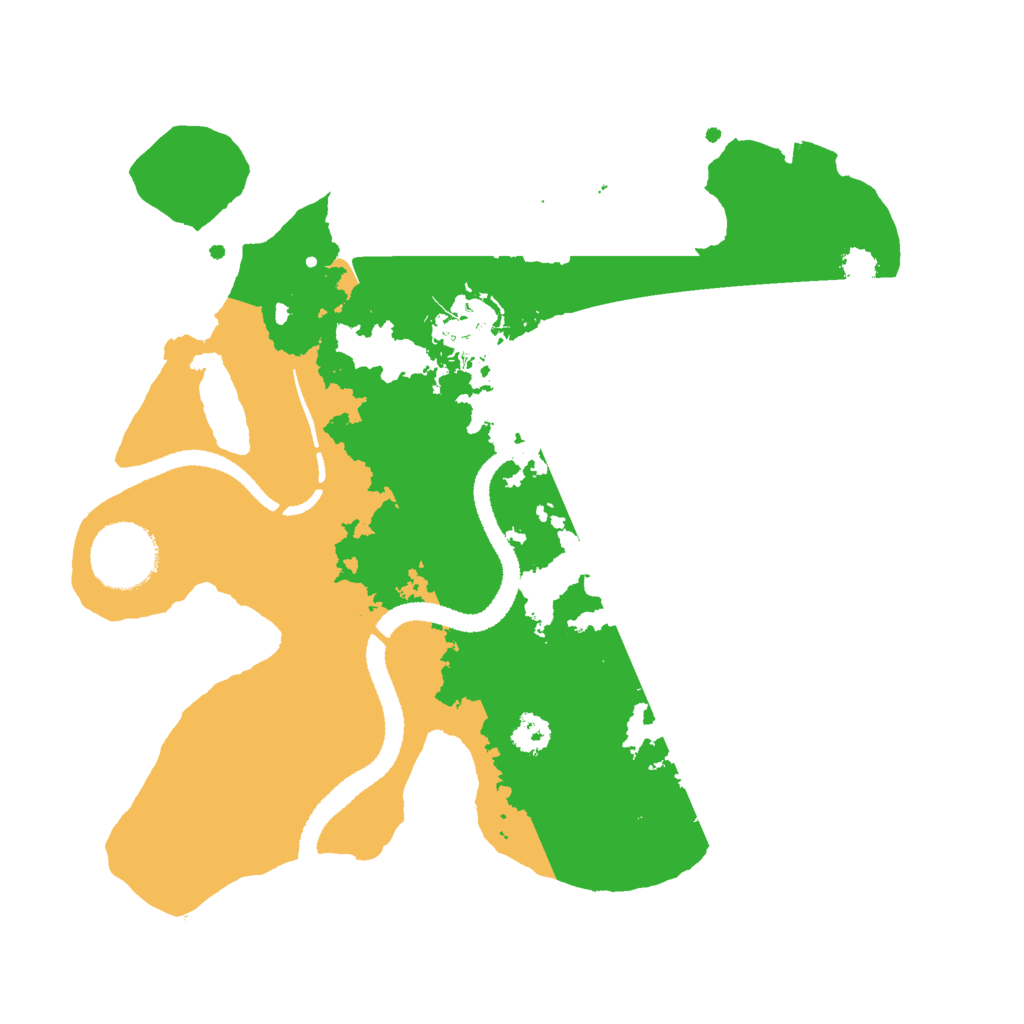 Biome Rust Map: Procedural Map, Size: 2700, Seed: 152476146