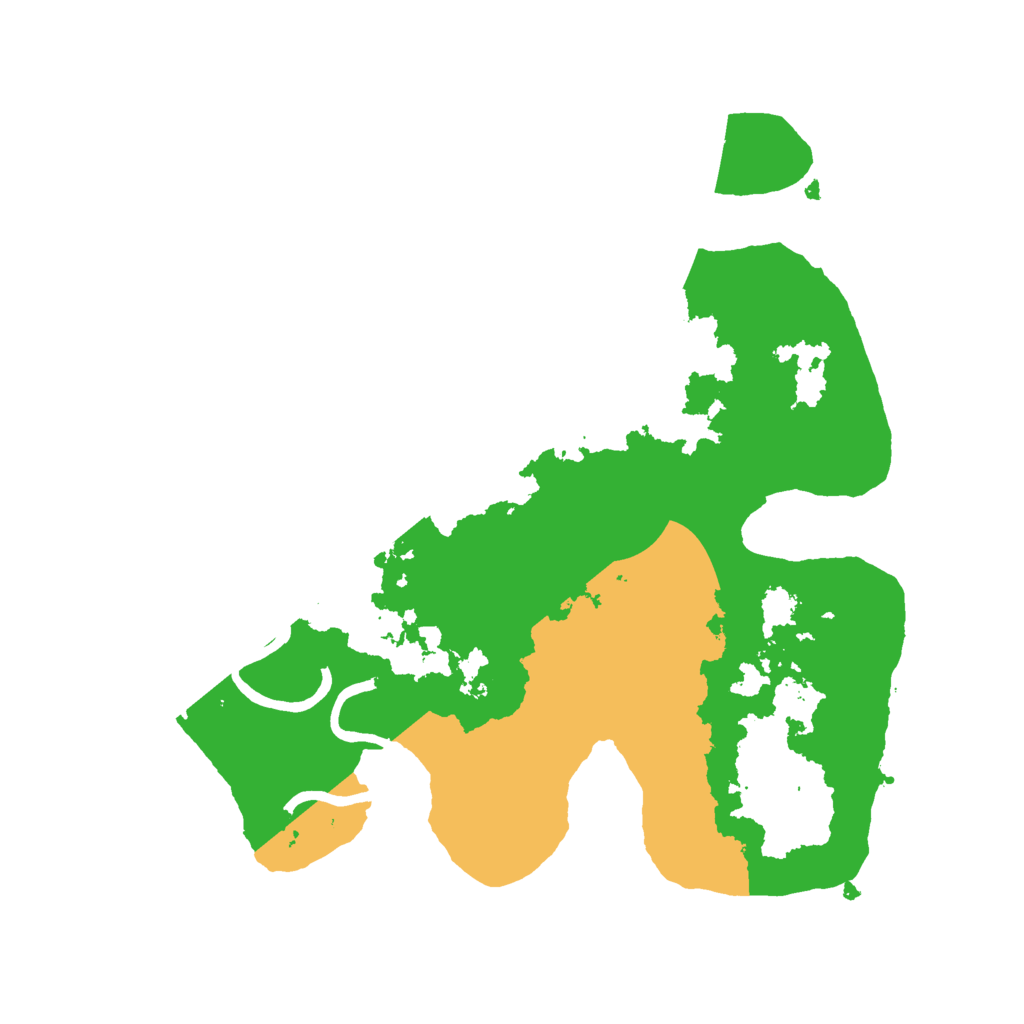 Biome Rust Map: Procedural Map, Size: 2700, Seed: 335873217