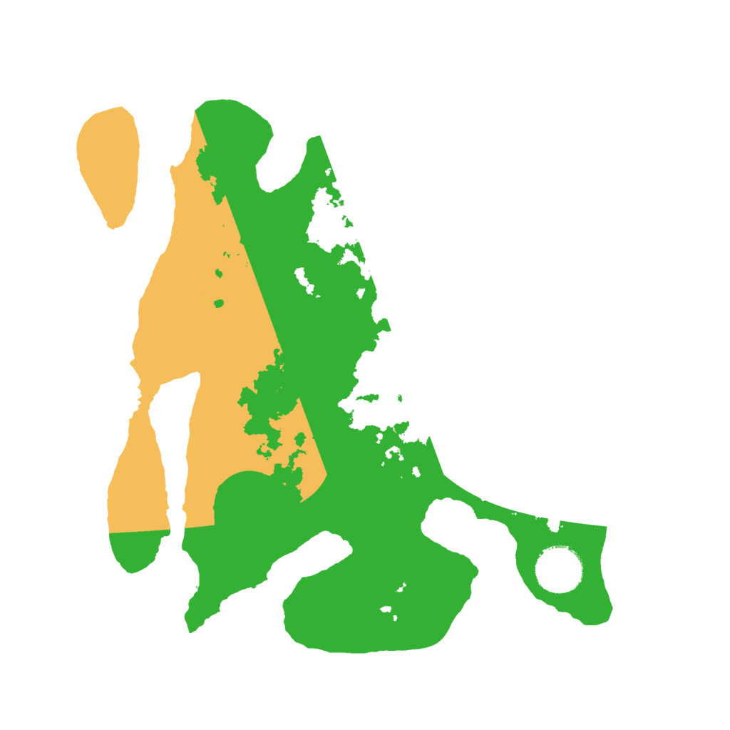 Biome Rust Map: Barren, Size: 2750, Seed: 96345871