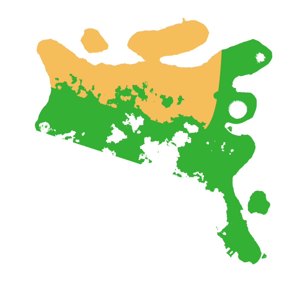 Biome Rust Map: Procedural Map, Size: 3000, Seed: 124125125