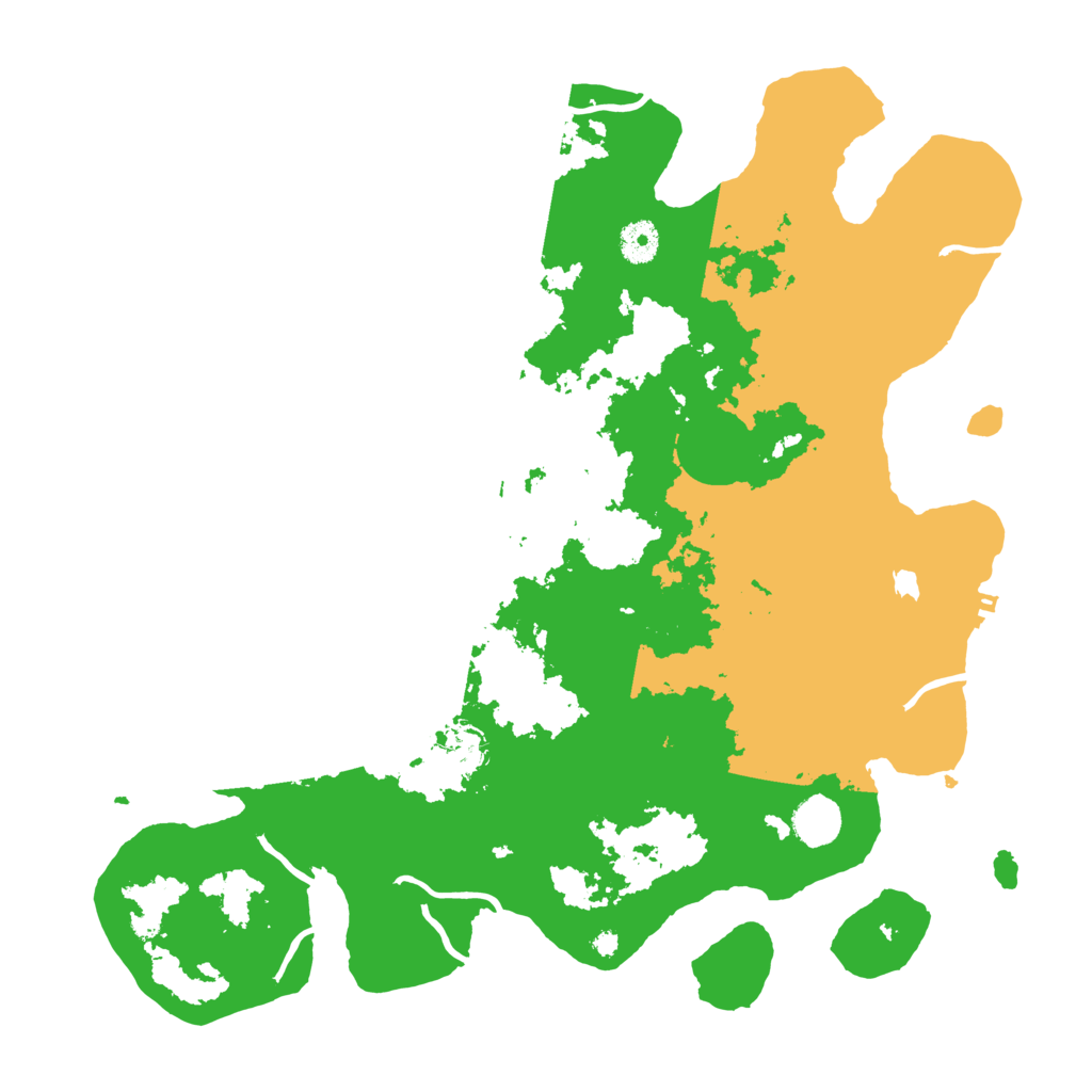 Biome Rust Map: Procedural Map, Size: 4000, Seed: 101427