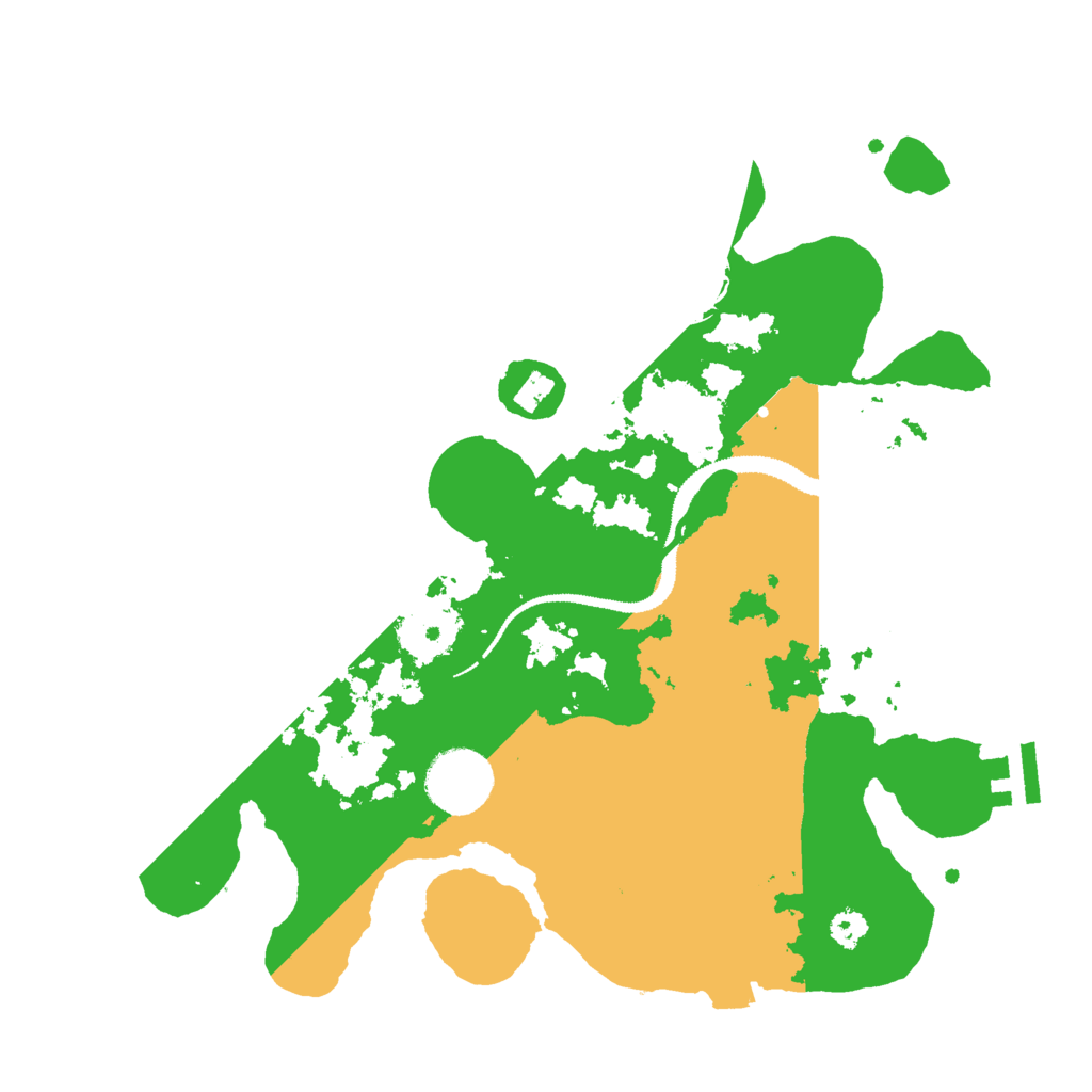 Biome Rust Map: Procedural Map, Size: 3000, Seed: 2138814956