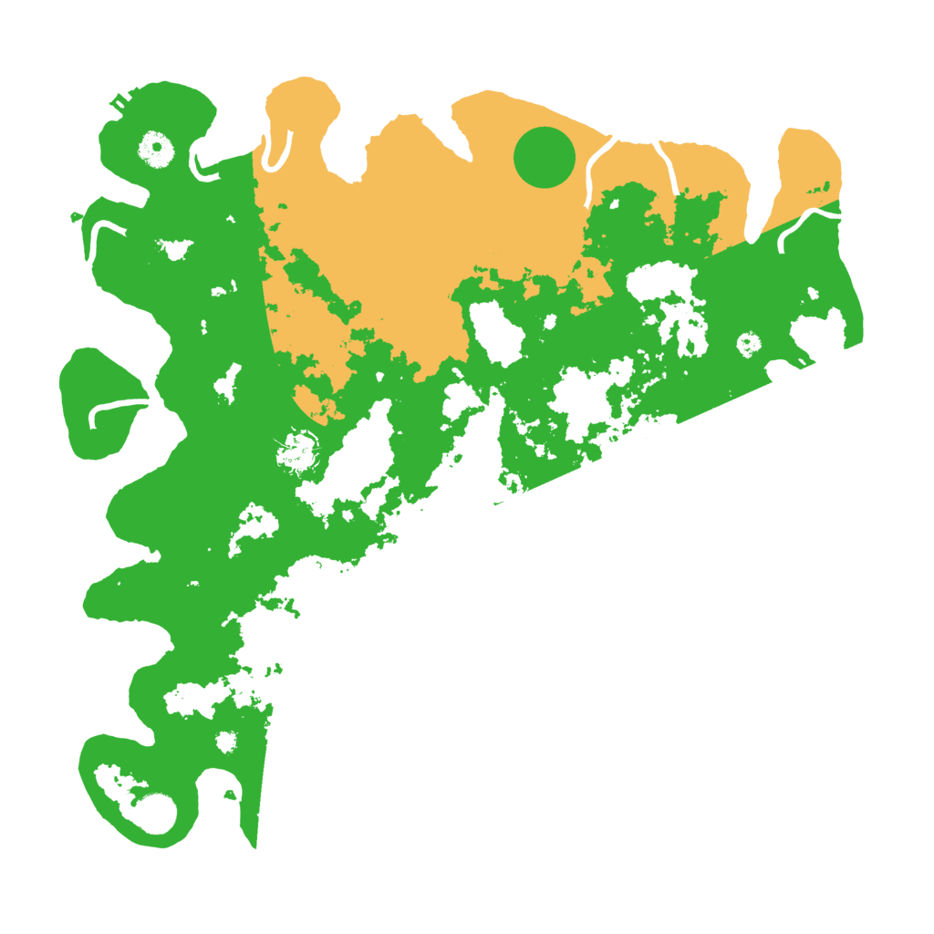 Biome Rust Map: Procedural Map, Size: 4000, Seed: 61372624