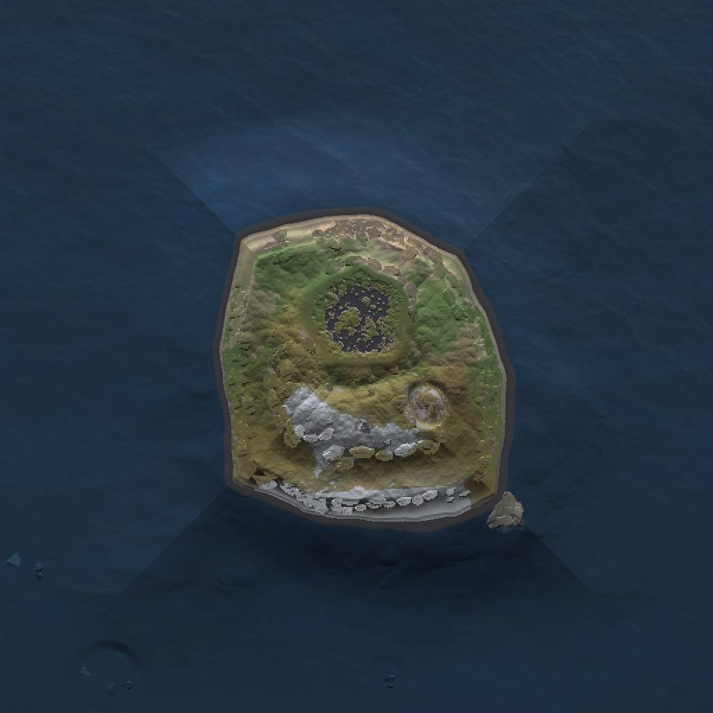 Rust Map: Procedural Map, Size: 1000, Seed: 1448697257, 3 Monuments