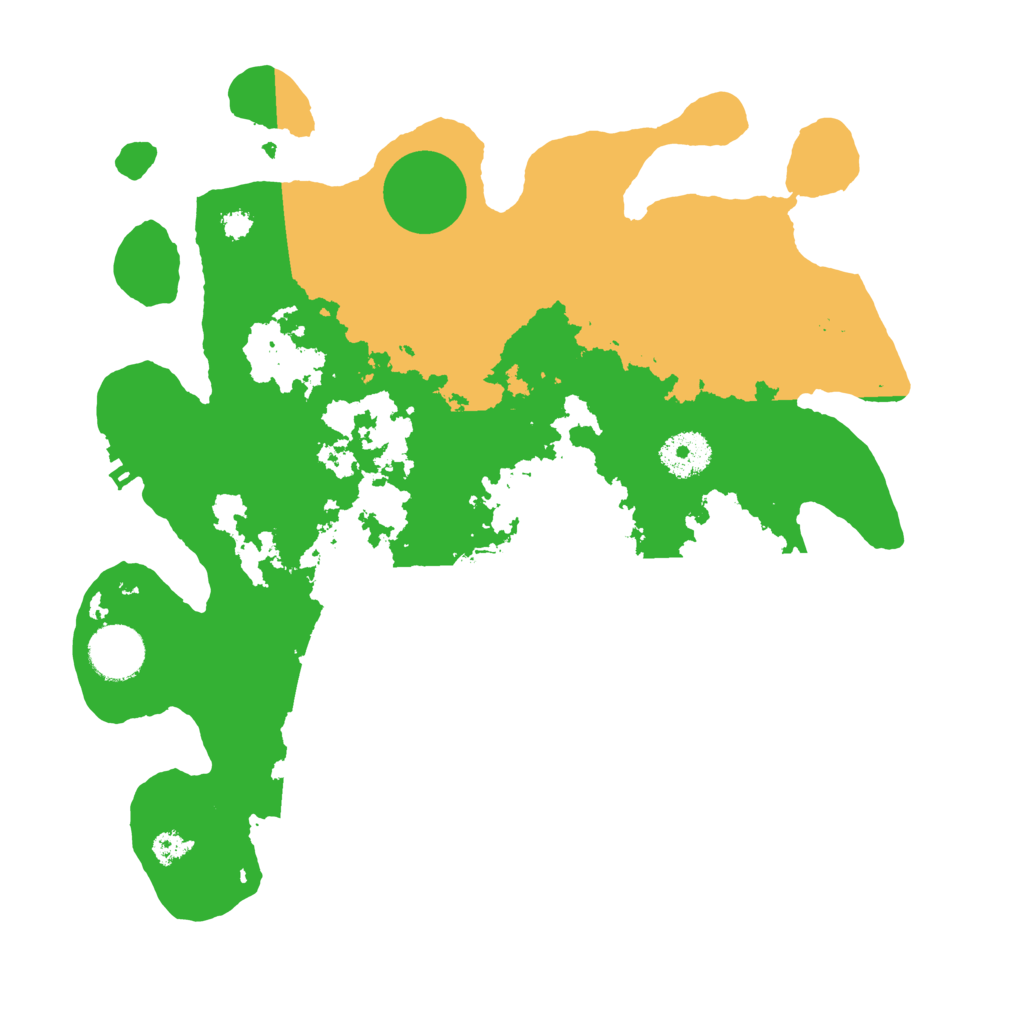 Biome Rust Map: Procedural Map, Size: 3250, Seed: 802701901