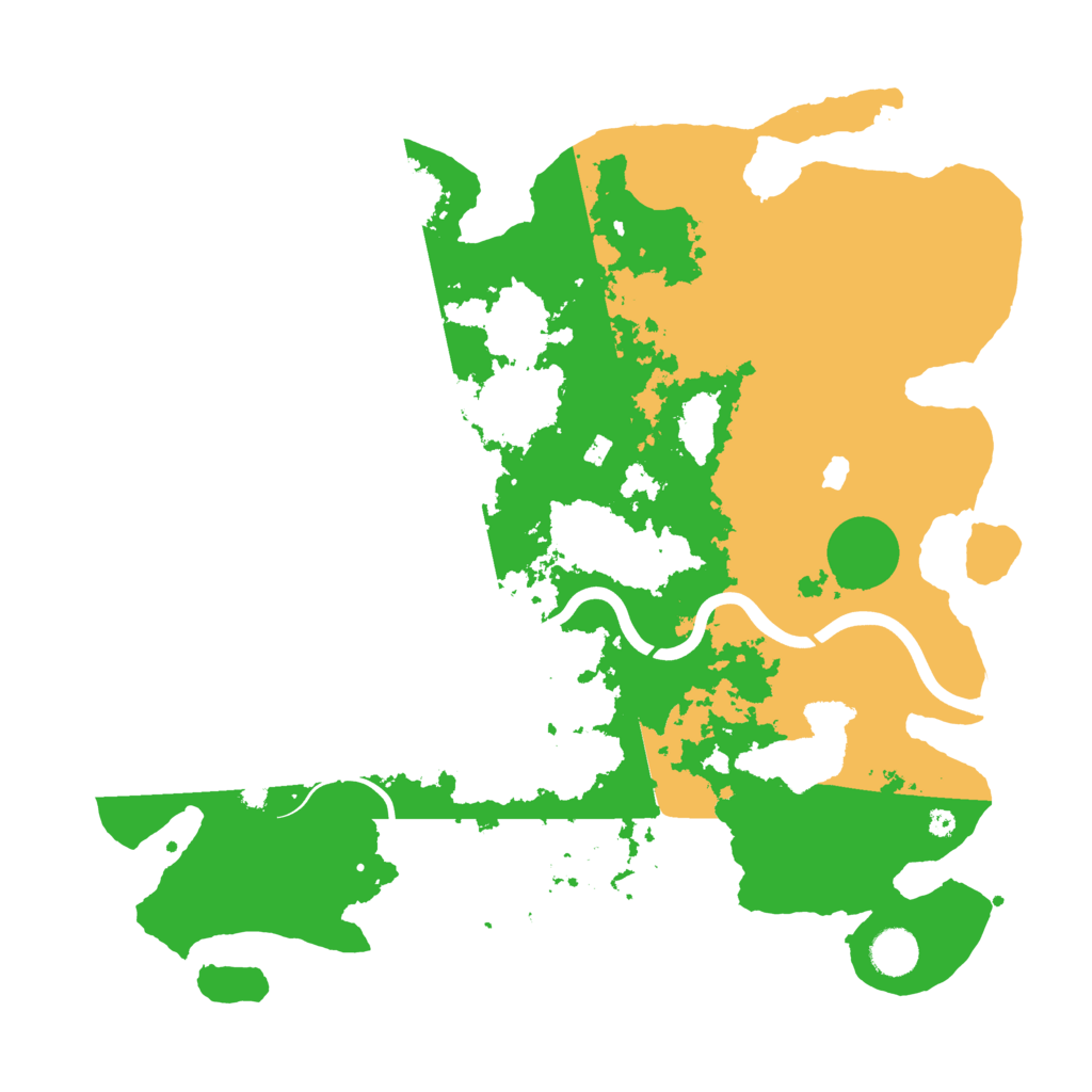 Biome Rust Map: Procedural Map, Size: 4000, Seed: 32256