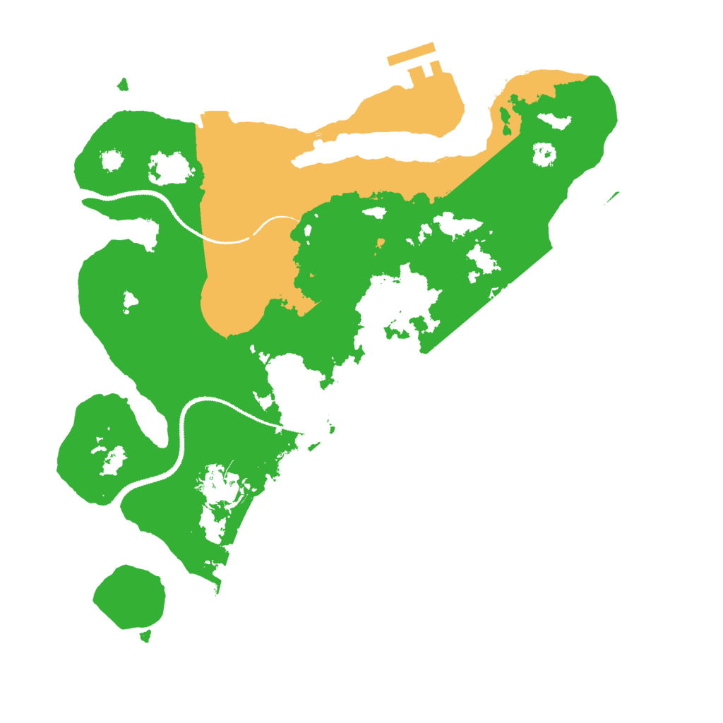 Biome Rust Map: Procedural Map, Size: 3000, Seed: 405807730