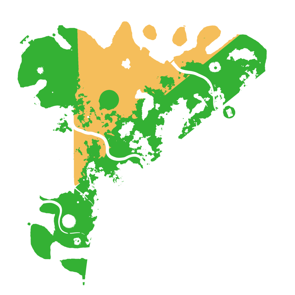 Biome Rust Map: Procedural Map, Size: 4000, Seed: 253102
