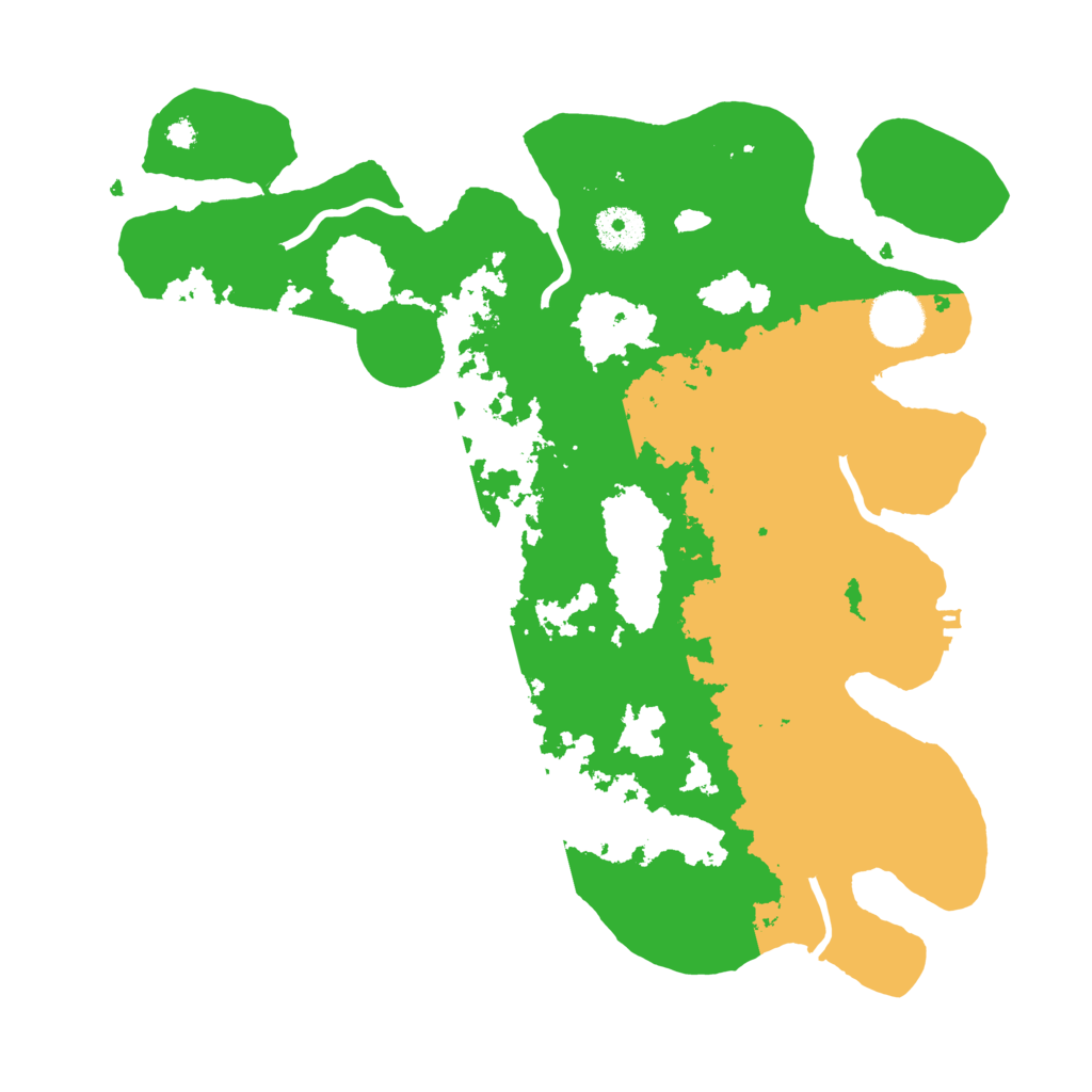 Biome Rust Map: Procedural Map, Size: 3500, Seed: 274933918