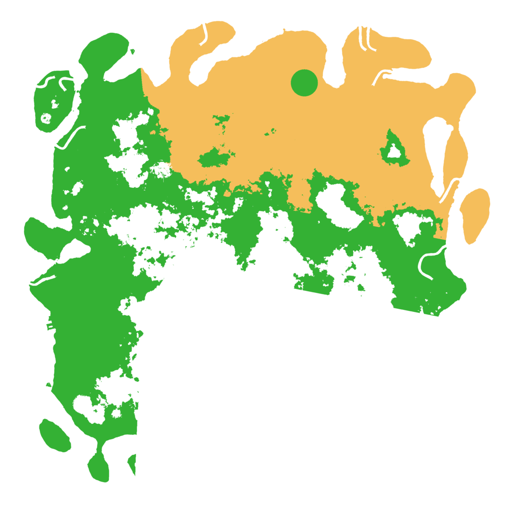 Biome Rust Map: Procedural Map, Size: 5000, Seed: 212977733