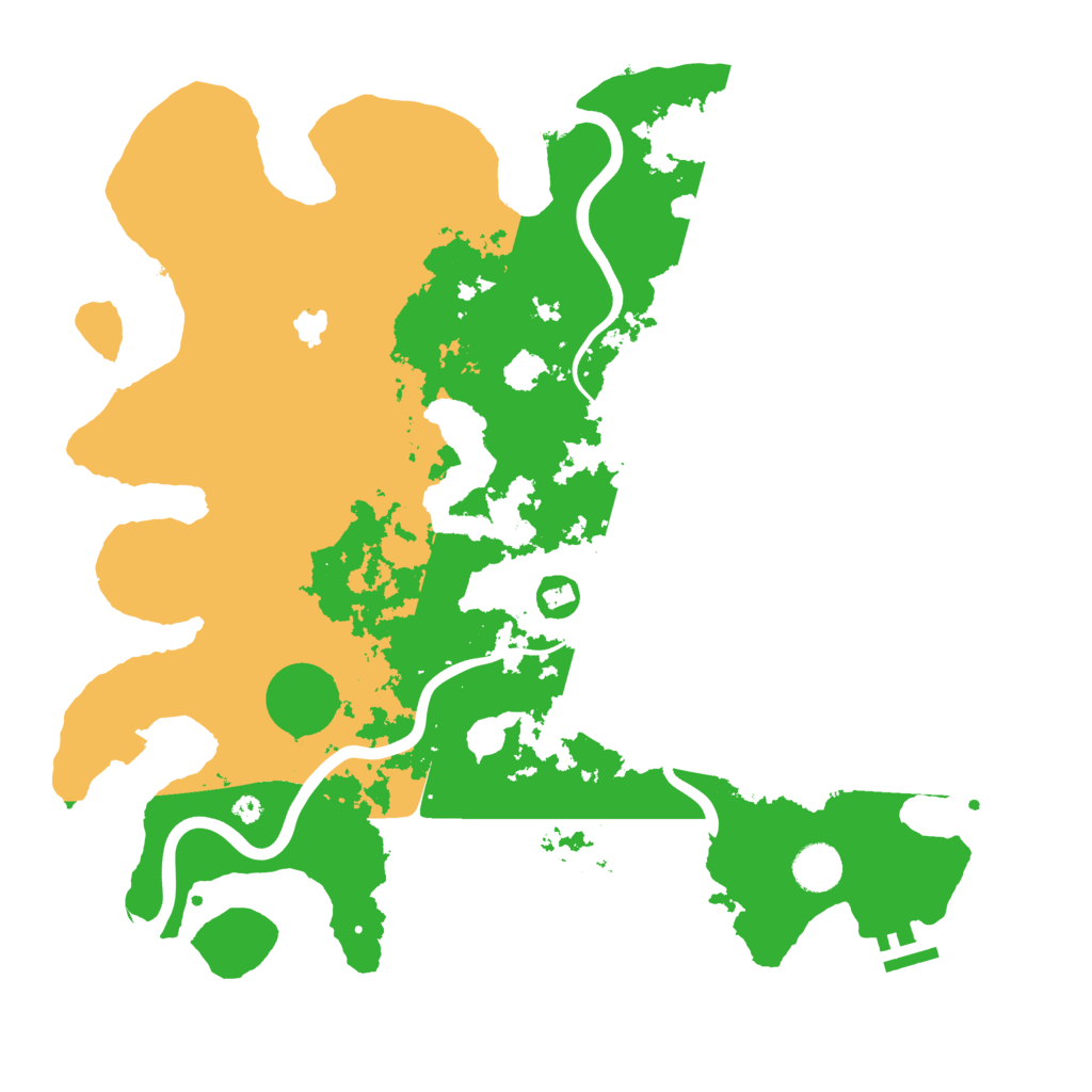 Biome Rust Map: Procedural Map, Size: 4000, Seed: 506281