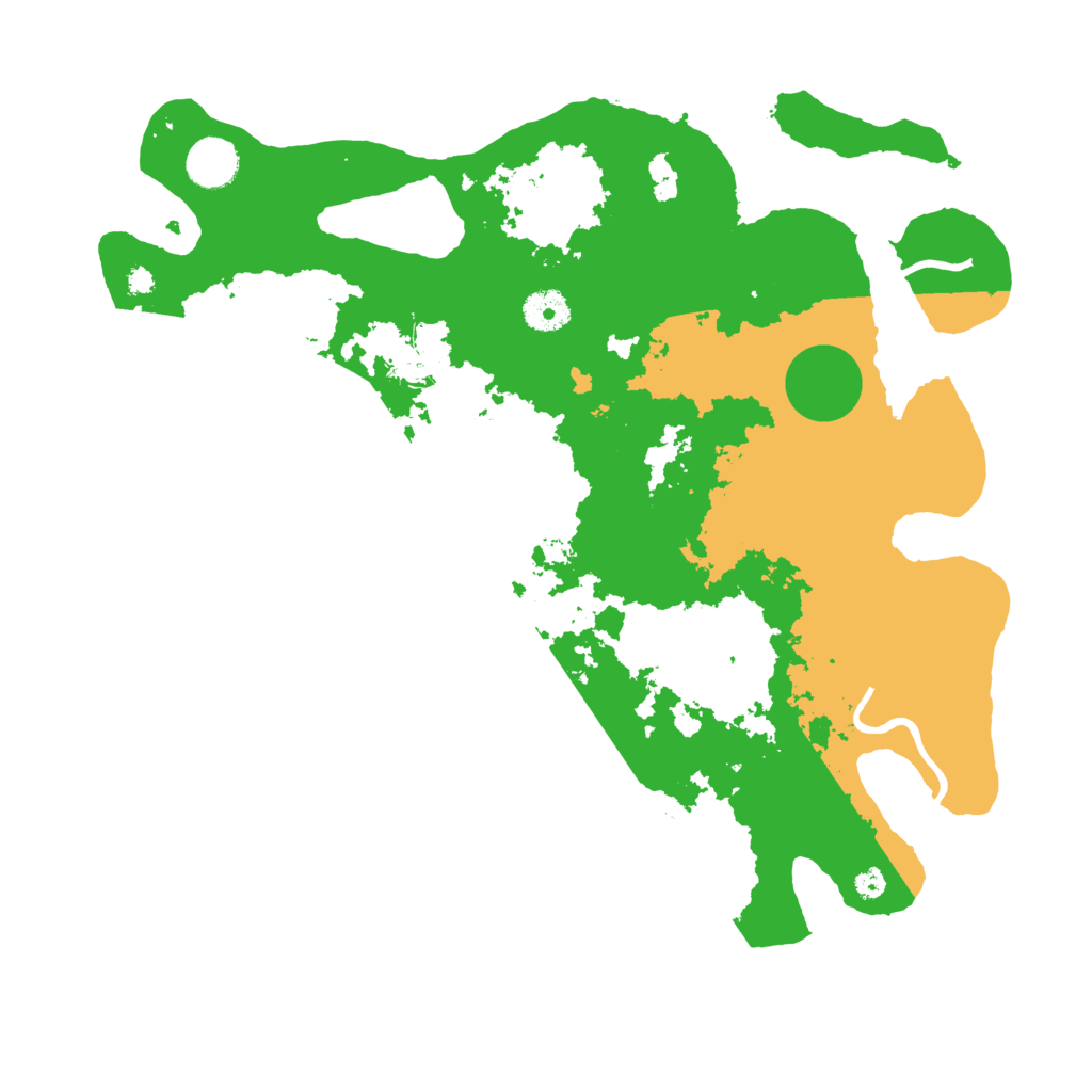 Biome Rust Map: Procedural Map, Size: 3750, Seed: 13826