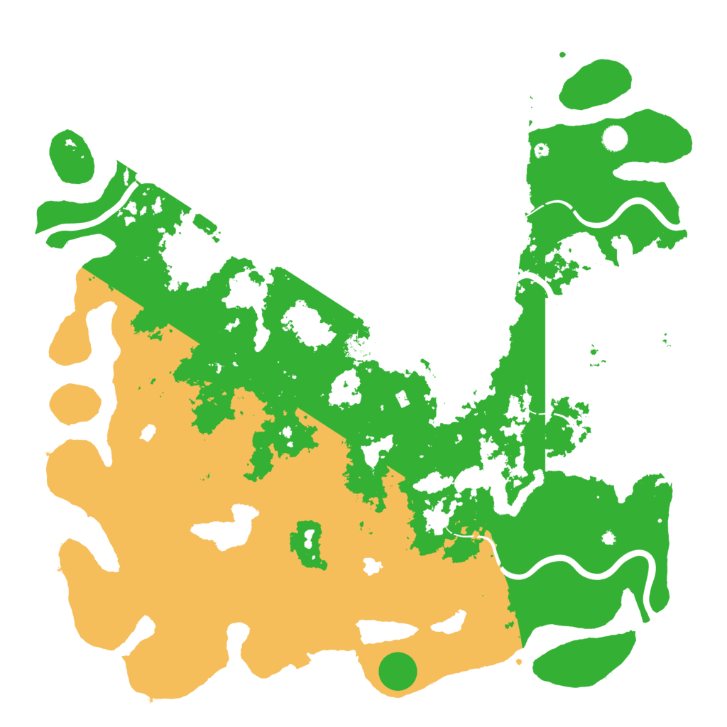 Biome Rust Map: Procedural Map, Size: 5000, Seed: 1662199349