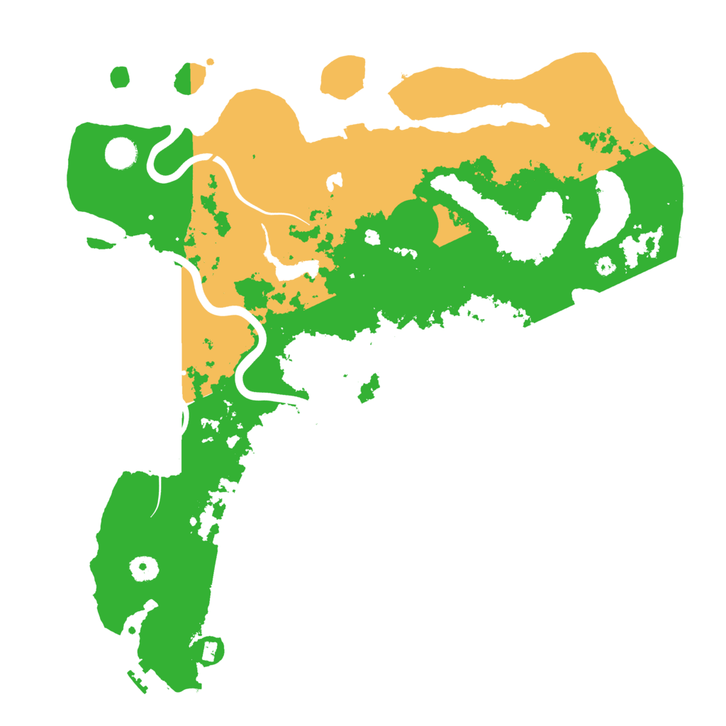 Biome Rust Map: Procedural Map, Size: 4000, Seed: 1091980635