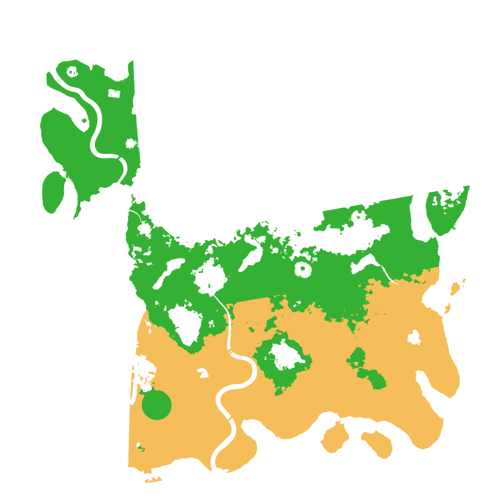 Biome Rust Map: Procedural Map, Size: 4500, Seed: 1608115028