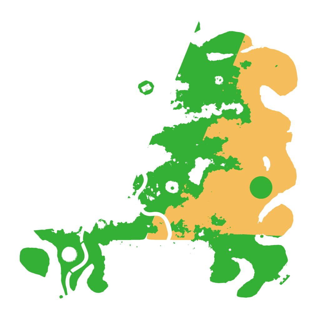 Biome Rust Map: Procedural Map, Size: 3750, Seed: 261955266