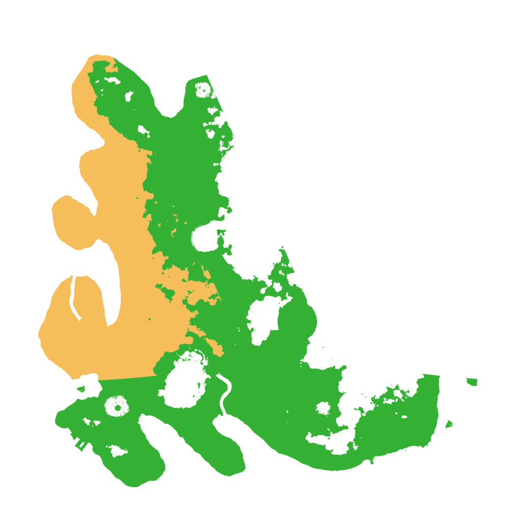 Biome Rust Map: Procedural Map, Size: 3500, Seed: 1785484298