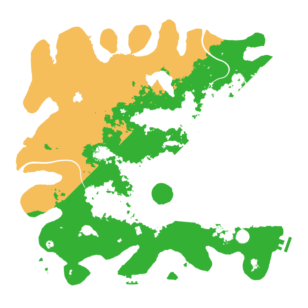 Biome Rust Map: Procedural Map, Size: 4000, Seed: 1908069313