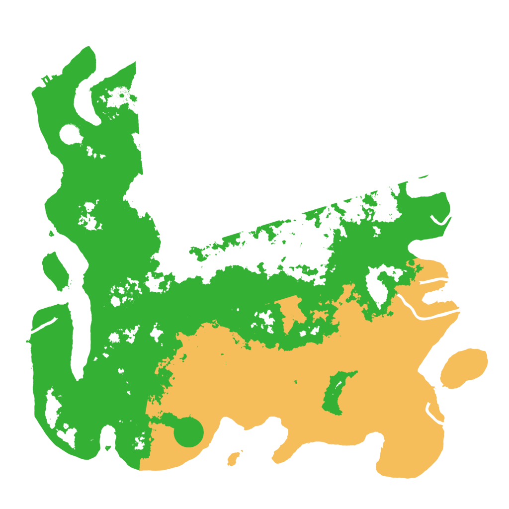 Biome Rust Map: Procedural Map, Size: 4500, Seed: 1892548201