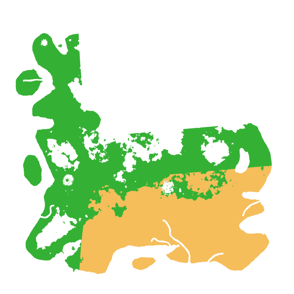 Biome Rust Map: Procedural Map, Size: 4000, Seed: 788397