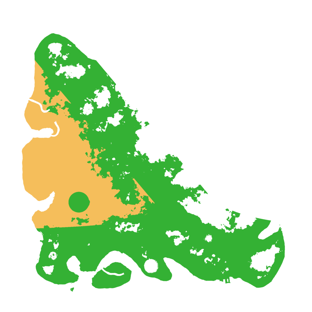 Biome Rust Map: Procedural Map, Size: 4000, Seed: 63513