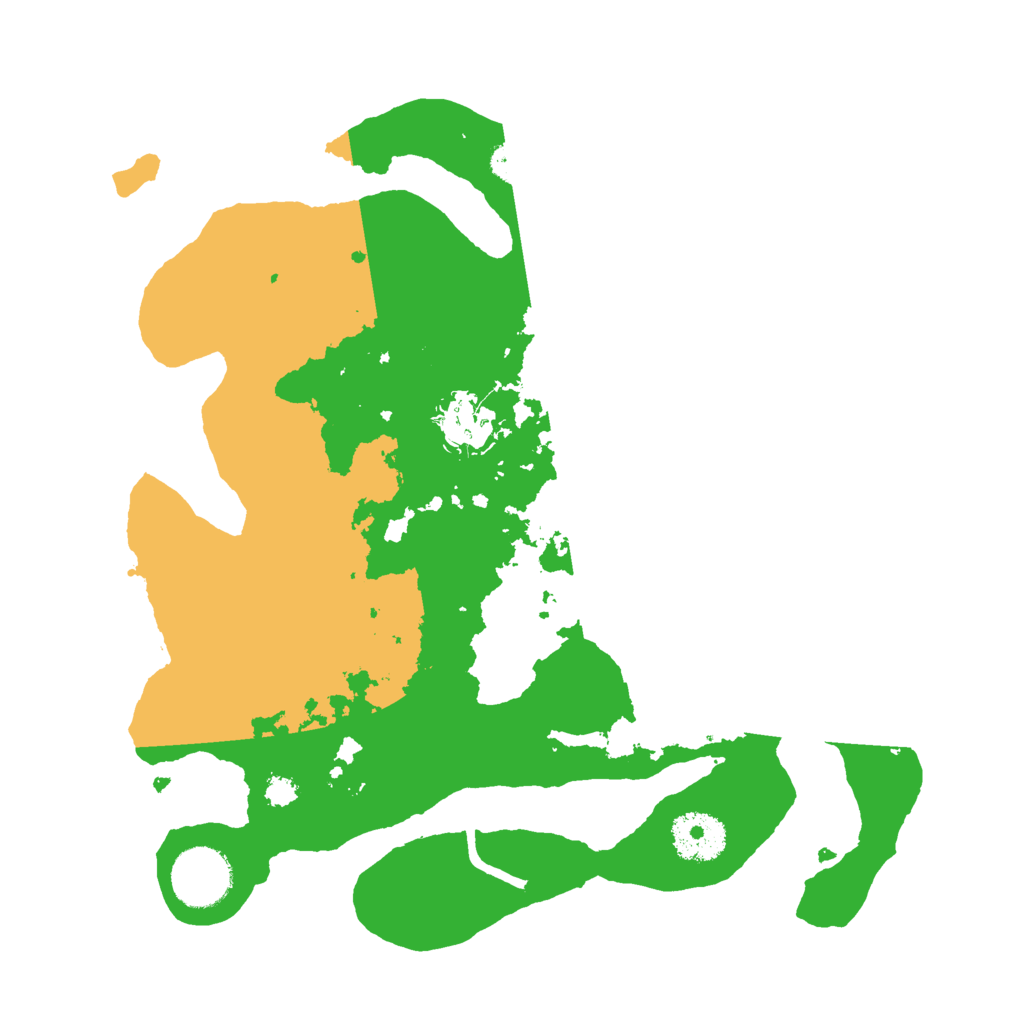 Biome Rust Map: Procedural Map, Size: 3000, Seed: 1023832214
