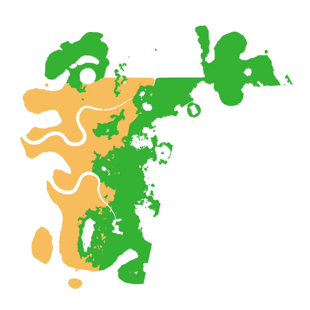 Biome Rust Map: Procedural Map, Size: 3600, Seed: 5082022