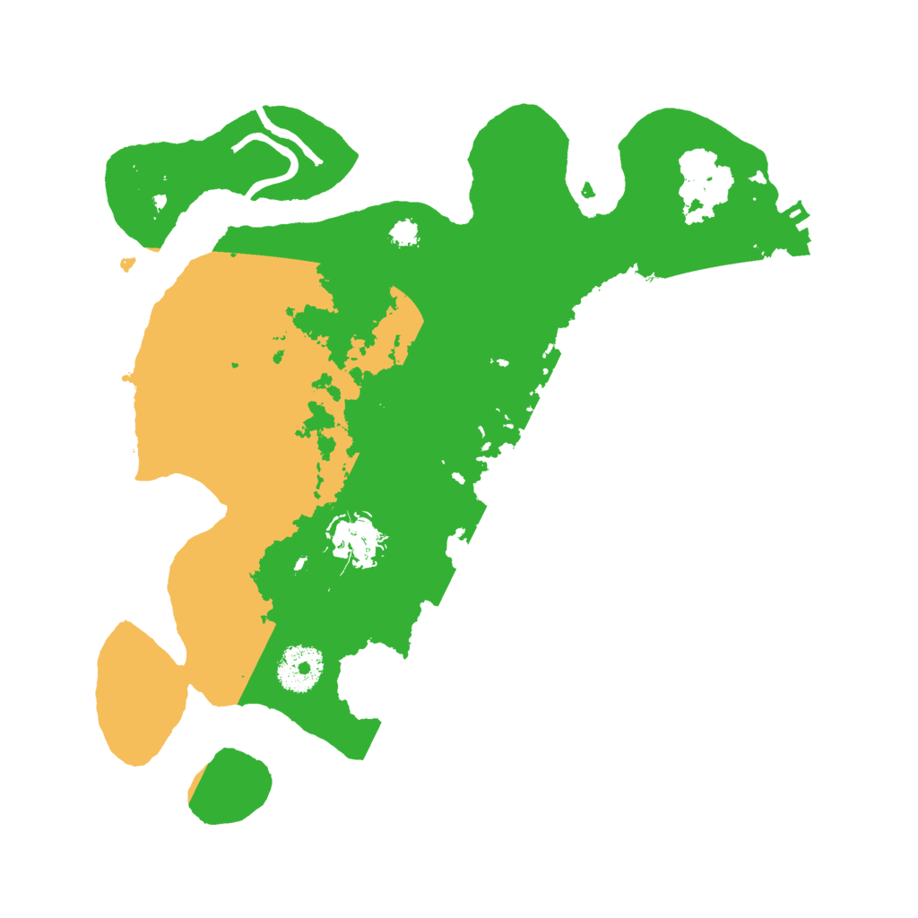 Biome Rust Map: Procedural Map, Size: 3000, Seed: 753087838