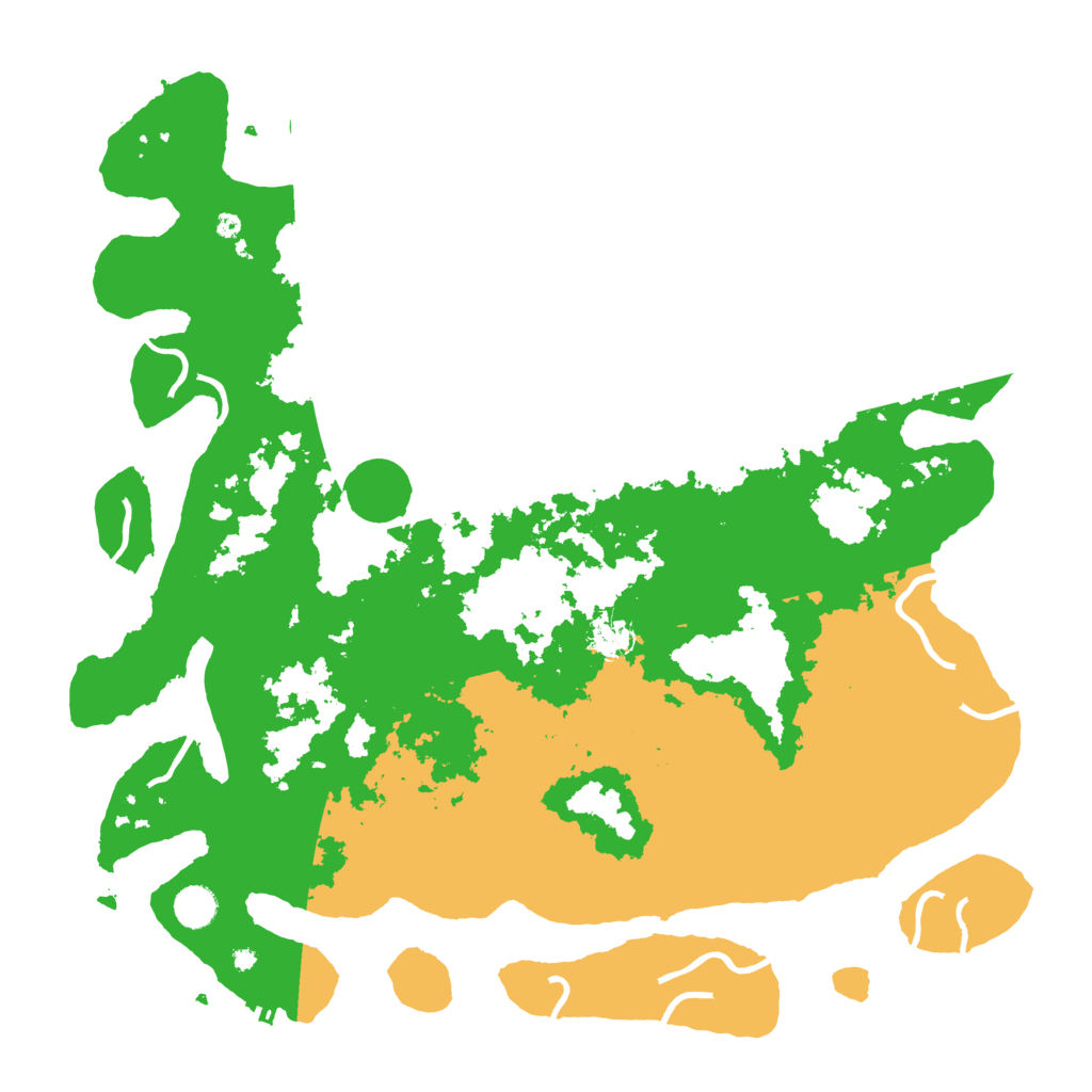Biome Rust Map: Procedural Map, Size: 4500, Seed: 1649132970