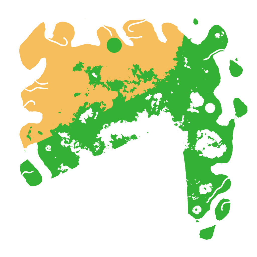 Biome Rust Map: Procedural Map, Size: 4500, Seed: 901909770