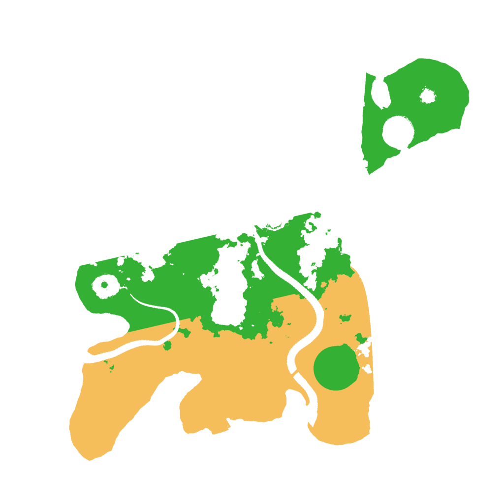 Biome Rust Map: Procedural Map, Size: 3000, Seed: 259489578