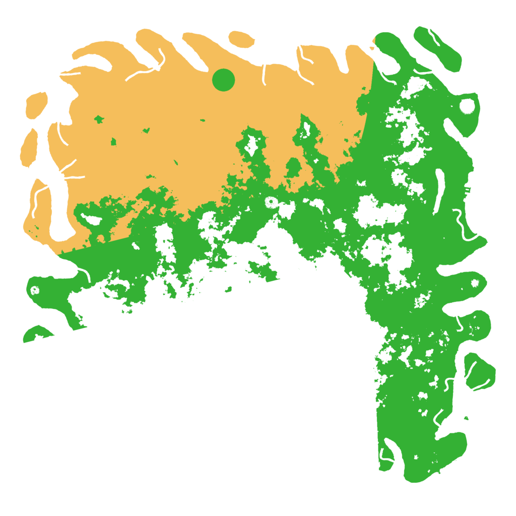 Biome Rust Map: Procedural Map, Size: 6000, Seed: 63250486