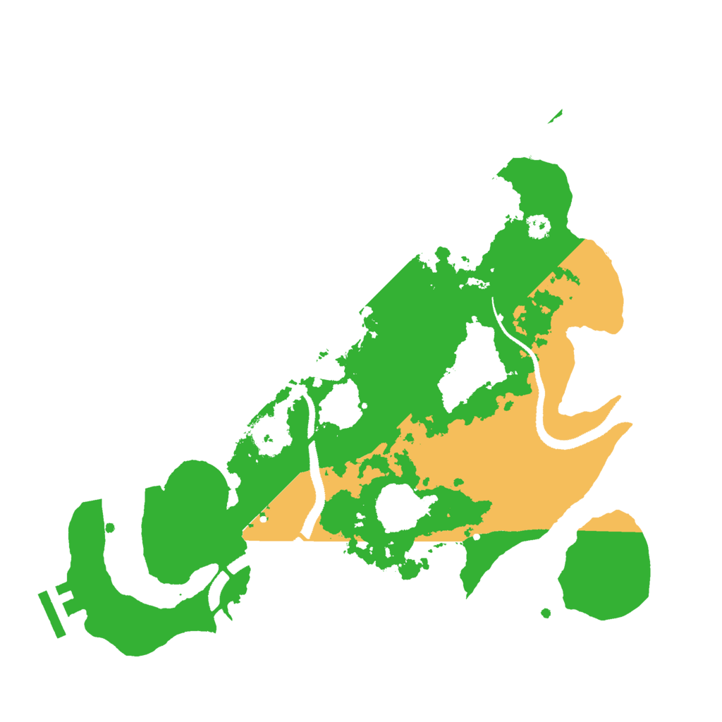 Biome Rust Map: Procedural Map, Size: 3000, Seed: 126130272