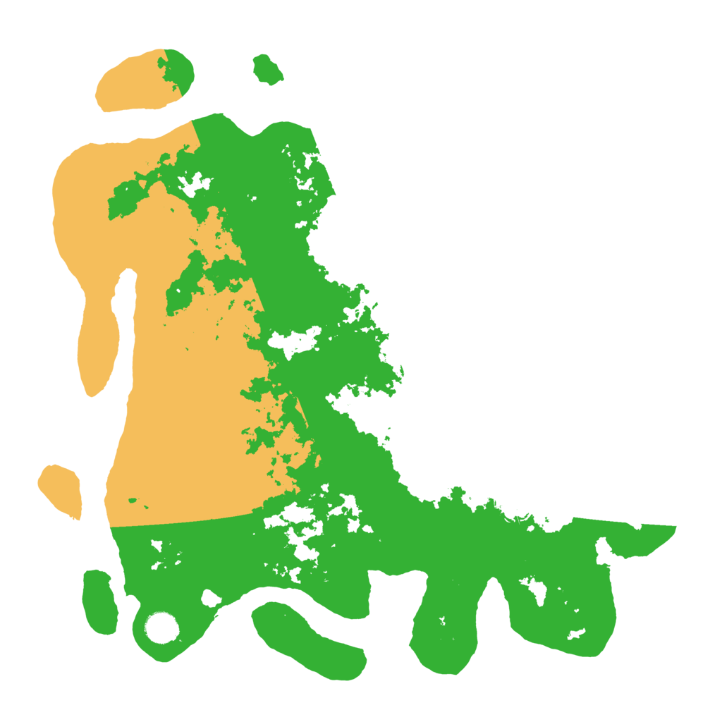 Biome Rust Map: Barren, Size: 4000, Seed: 899509390