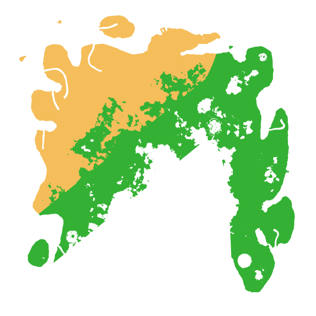 Biome Rust Map: Procedural Map, Size: 4000, Seed: 548674264