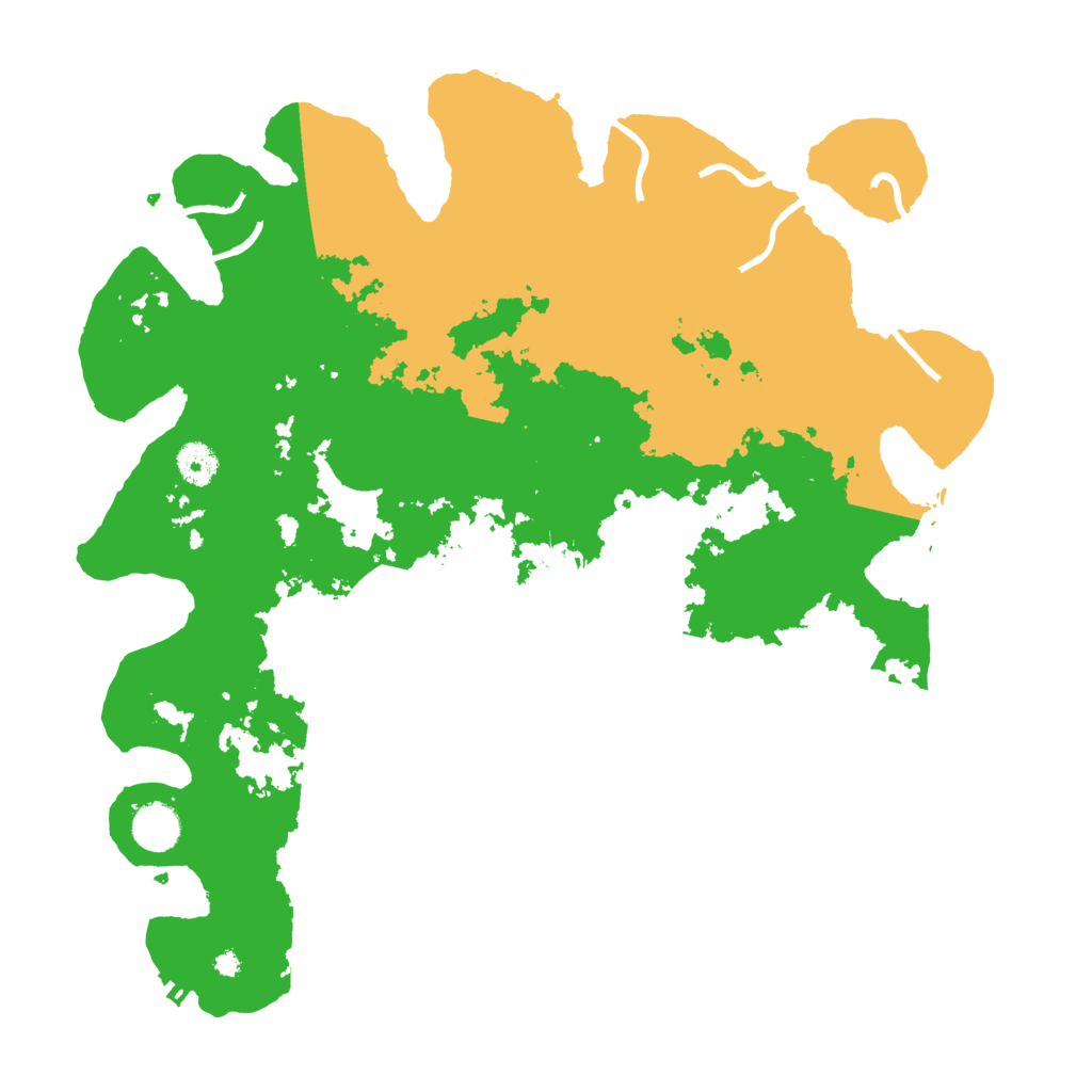 Biome Rust Map: Procedural Map, Size: 4000, Seed: 209518