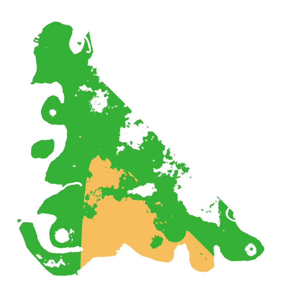 Biome Rust Map: Procedural Map, Size: 3850, Seed: 34776593