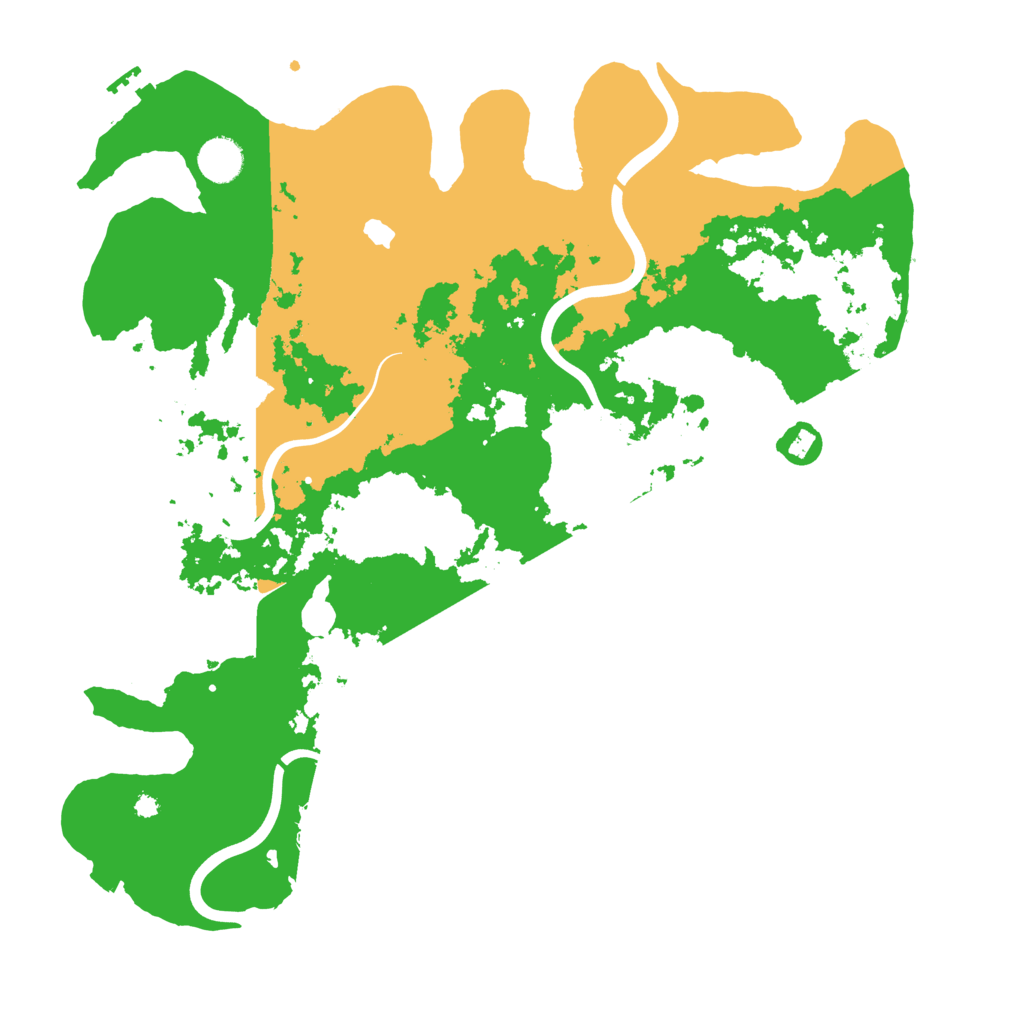 Biome Rust Map: Procedural Map, Size: 4000, Seed: 592102715