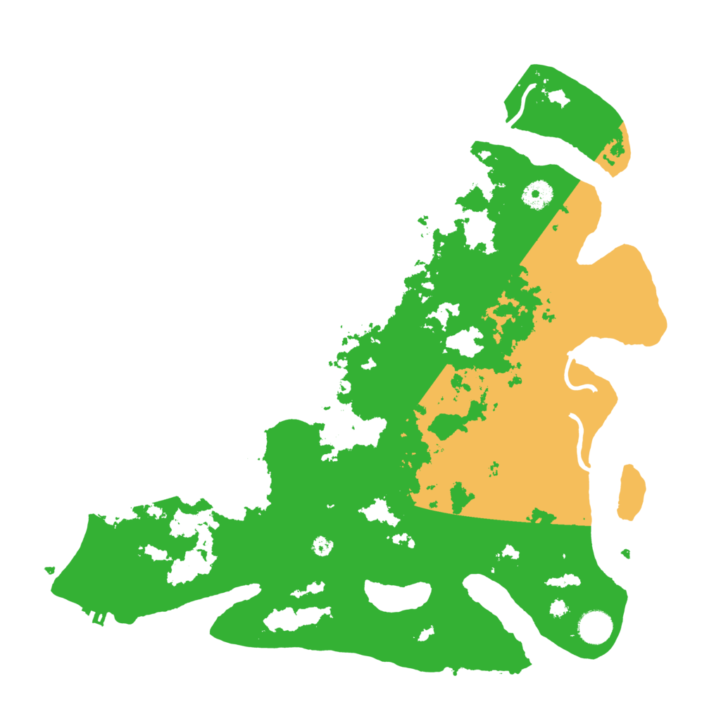 Biome Rust Map: Procedural Map, Size: 3750, Seed: 421673